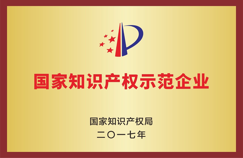 國家知識產權示范企業(yè)